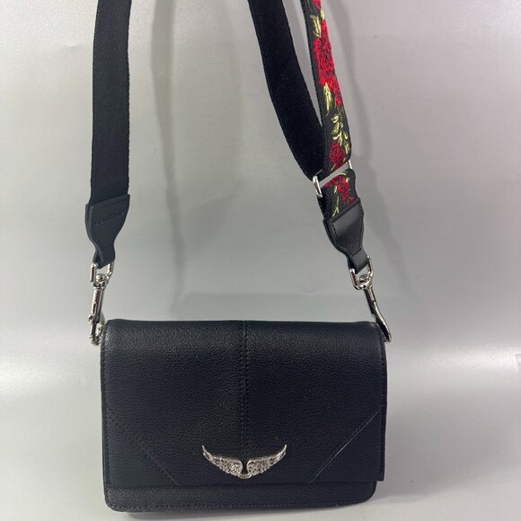 Zadig & Voltaire Handbags - Zadig & Voltaire Black Leather Crossbody Bag